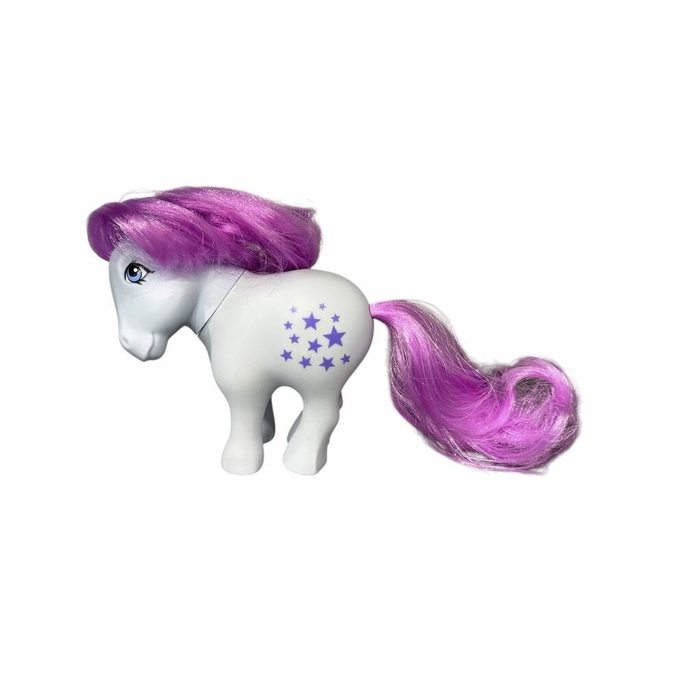My Little Poiny 40th Anniversary Blue Belle Pony W/ Brush 2017 Hasbro - Picture 5 of 10